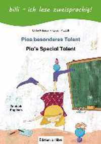 Pias besonderes Talent. Kinderbuch Deutsch-Englisch mit Leserätsel