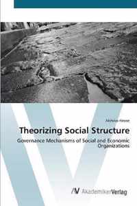 Theorizing Social Structure