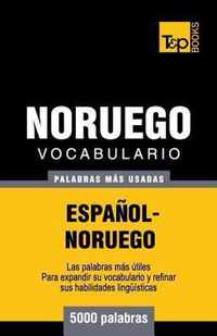 Vocabulario Español-Noruego - 5000 palabras más usadas