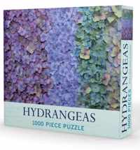 1000-Piece Puzzle: Hydrangeas