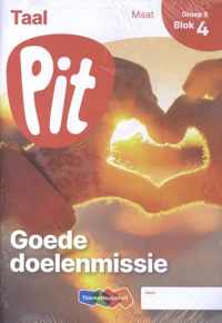 Pit Taal leerwerkschrift maat groep 8 - blok 4 t/m 6 en herhalen en toepassen - Paperback (9789006468533)