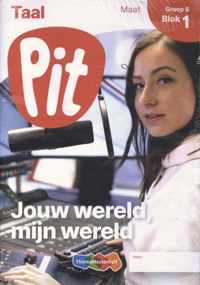 Pit Taal leerwerkschrift maat groep 8 - blok 1 t/m 3 - Paperback (9789006468496)