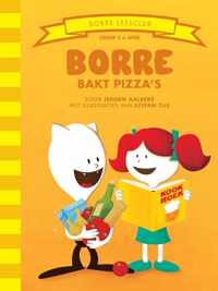 De Gestreepte Boekjes  -   Borre bakt pizza's