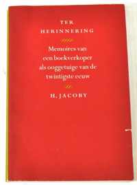 Ter herinnering - H. Jacoby