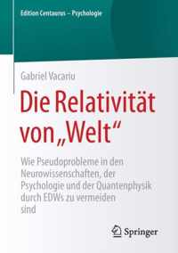 Die Relativitaet von Welt