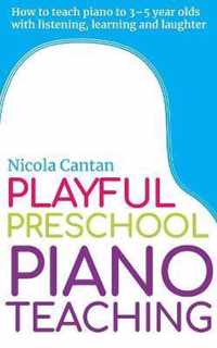 Playful Preschool Piano Teaching