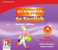Playway to English - second edition 4 class audio-cd's (3x)