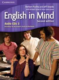 English in Mind - second edition 3 class audio-cd's (3x)