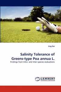 Salinity Tolerance of Greens-Type Poa Annua L.