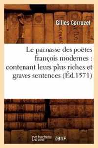 Le Parnasse Des Poetes Francois Modernes
