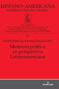 Memoria Politica En Perspectiva Latinoamericana