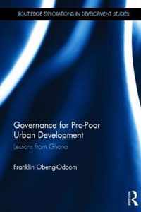 Governance for Pro-Poor Urban Development