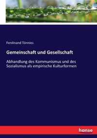 Gemeinschaft und Gesellschaft