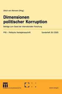 Dimensionen Politischer Korruption