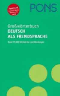 Pons Großwörterbuch Deutsch Als Fremdsprache