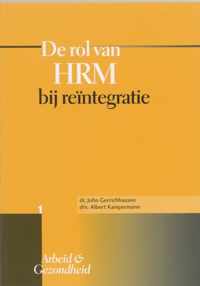 De rol van hrm bij reintegratie