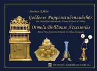 Goldenes Puppenstubenzubehor Ormolu Dollhouse Accessories