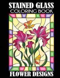 Stained Glass Coloring Book