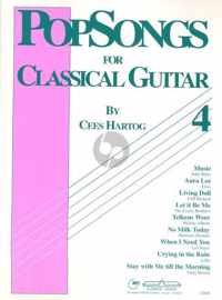 Popsongs for classical guitar 4