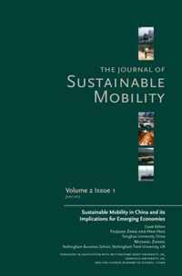 Journal of Sustainable Mobility Vol. 2 Issue 1