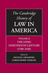 The Cambridge History of Law in America