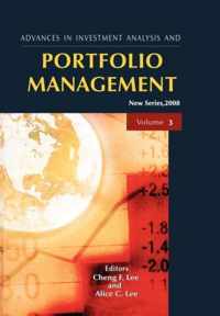 Advances in Investment Analysis and Portfolio Management