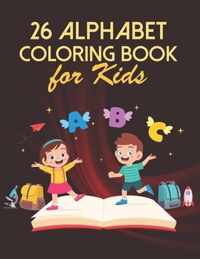 26 Alphabet Coloring Book For Kids