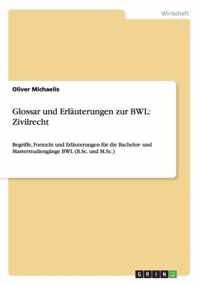 Glossar und Erlauterungen zur BWL: Zivilrecht