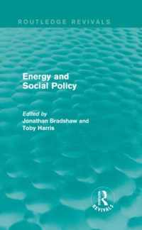 Energy and Social Policy (Routledge Revivals)