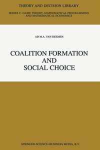 Coalition Formation and Social Choice