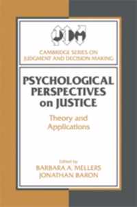 Cambridge Series on Judgment and Decision Making