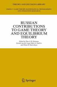 Russian Contributions to Game Theory and Equilibrium Theory