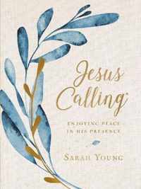 Jesus Calling (Large Text Cloth Botanical Cover)