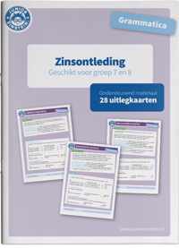 Grammatica zinsontleding geschikt voor groep 7 en 8