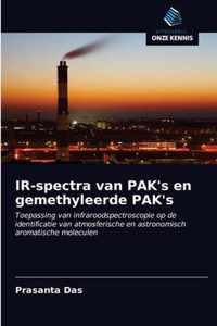 IR-spectra van PAK's en gemethyleerde PAK's
