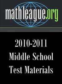 Middle School Test Materials 2010-2011