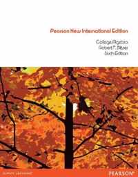College Algebra Pearson  International Edition, plus MyMathLab without eText