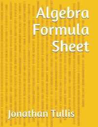 Algebra Formula Sheet
