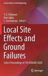 Local Site Effects and Ground Failures