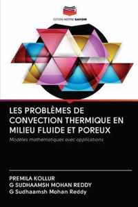 Les Problemes de Convection Thermique En Milieu Fluide Et Poreux