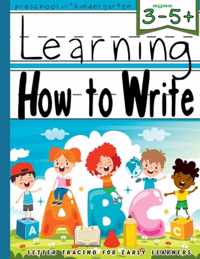 Preschool Letter Tracing: Learning How to Write