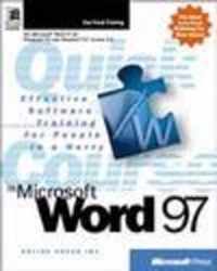 A Quick Course in Microsoft Word 97