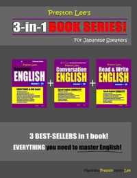 Preston Lee's 3-in-1 Book Series! Beginner English, Conversation English & Read & Write English Lesson 1 - 20 For Japanese Speakers