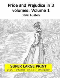 Pride and Prejudice in 3 volumes