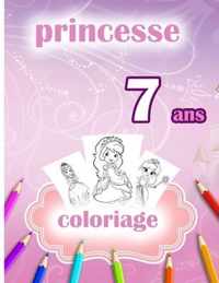 coloriage princesse 7 ans