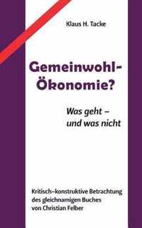 Gemeinwohl-OEkonomie?