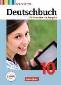 Deutschbuch 10. Schuljahr - Differenzierende Ausgabe Rheinland-Pfalz - Schülerbuch