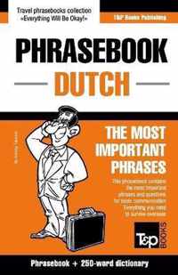 English-Dutch Phrasebook and 250-Word Mini Dictionary