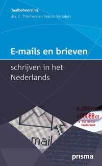 Prisma Taalbeheersing  -   E-mails en brieven schrijven in het Nederlands