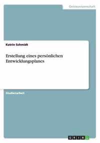 Erstellung eines persoenlichen Entwicklungsplanes